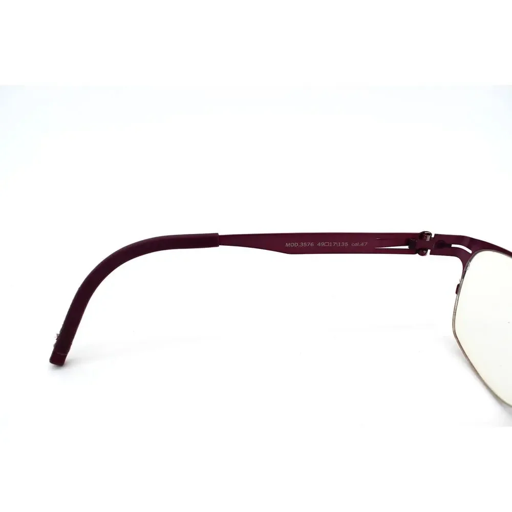 OVVO Optics MOD.3576 49-17-135mm Half Rim Eyeglass FRAMES ONLY - GOOD CONDITION